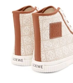LOEWE High-Top Anagram Sneakers NATURAL/WHITE High-Top Sneakers 9 LOEWE High-Top Anagram Sneakers NATURAL/WHITE High-Top Sneakers -LOEWE Sales loewe high top anagram sneakers 17053693 34067009 1000