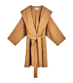 LOEWE Hooded Belted Coat 3150 Wrap Coats