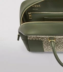 LOEWE Jacquard Amazona 28 Bag GREEN/AVOCADO GREEN Top Handle Bags 15 LOEWE Jacquard Amazona 28 Bag GREEN/AVOCADO GREEN Top Handle Bags -LOEWE Sales loewe jacquard amazona 28 bag 17379358 35817790 1000