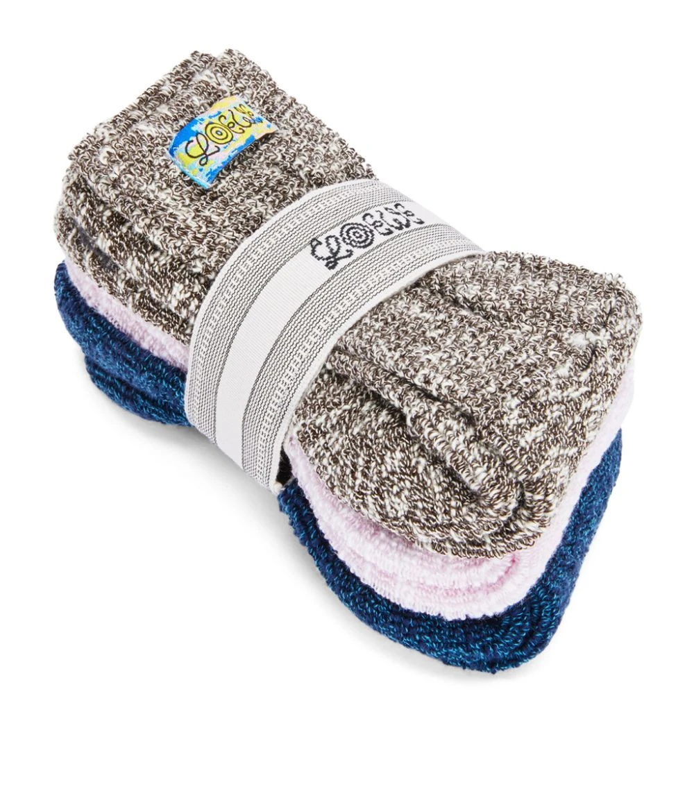 LOEWE Knitted Socks (Pack of 3) MULTICOLOR 4 LOEWE Knitted Socks (Pack of 3) MULTICOLOR - Image 2