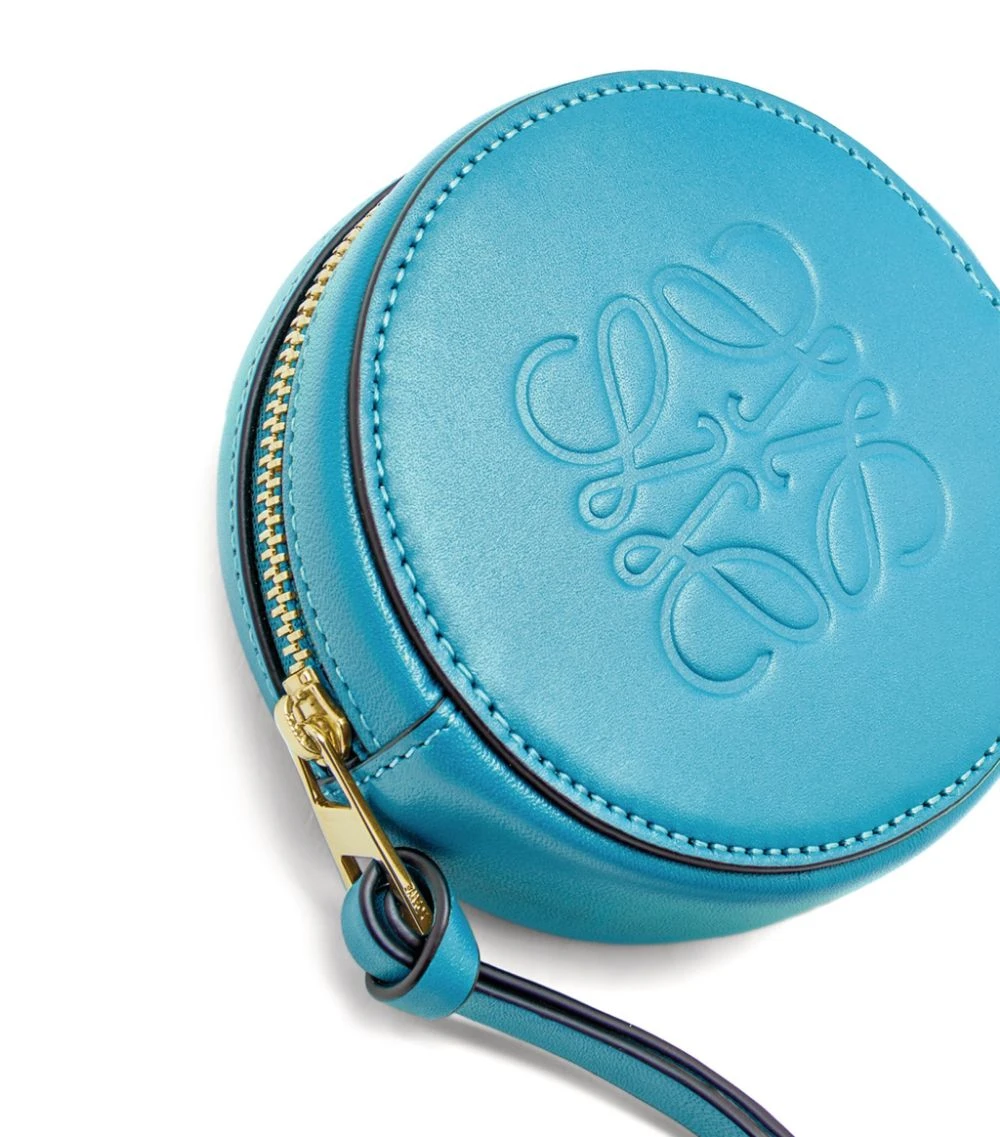 LOEWE Large Anagram Coin Purse CYAN Purses 6 LOEWE Large Anagram Coin Purse CYAN Purses - Image 4