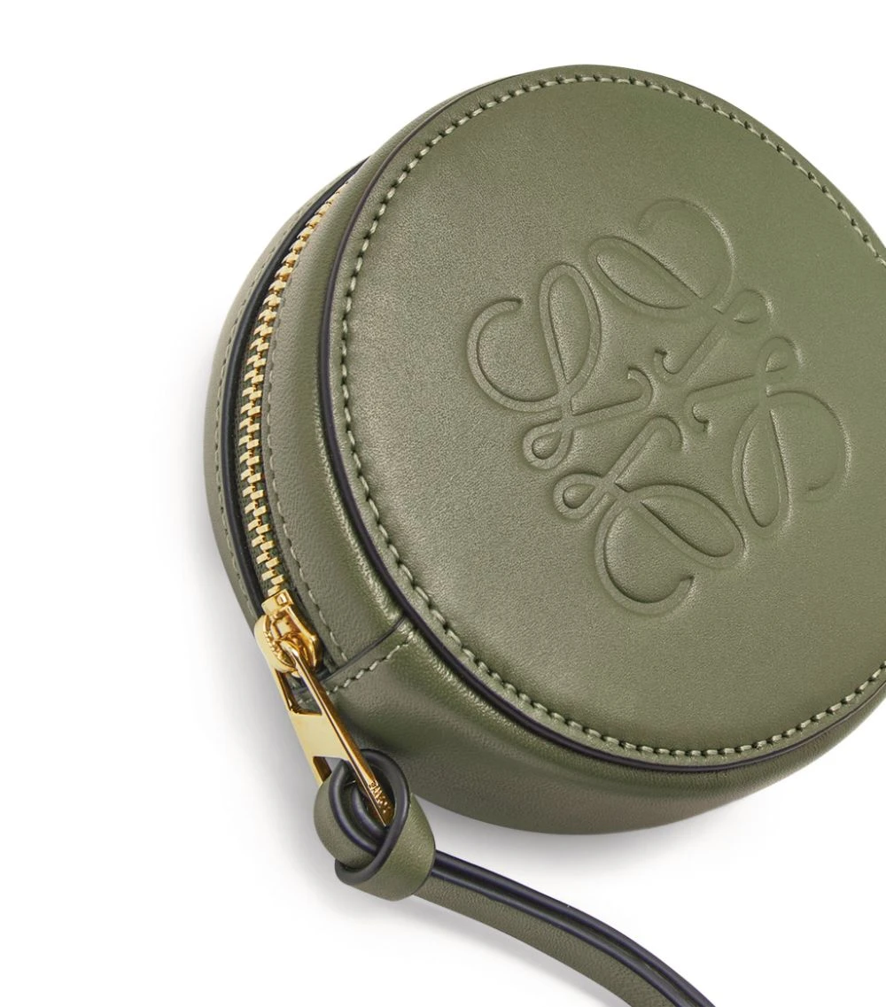 LOEWE Large Anagram Coin Purse AVOCADO GREEN Purses 6 LOEWE Large Anagram Coin Purse AVOCADO GREEN Purses - Image 4