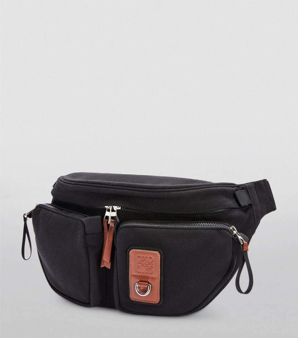 LOEWE Large Anagram-Trim Belt Bag BLACK Wallets 4 LOEWE Large Anagram-Trim Belt Bag BLACK Wallets - Image 2