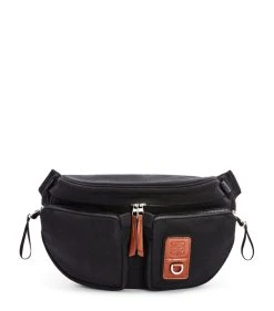 LOEWE Large Anagram-Trim Belt Bag BLACK Wallets