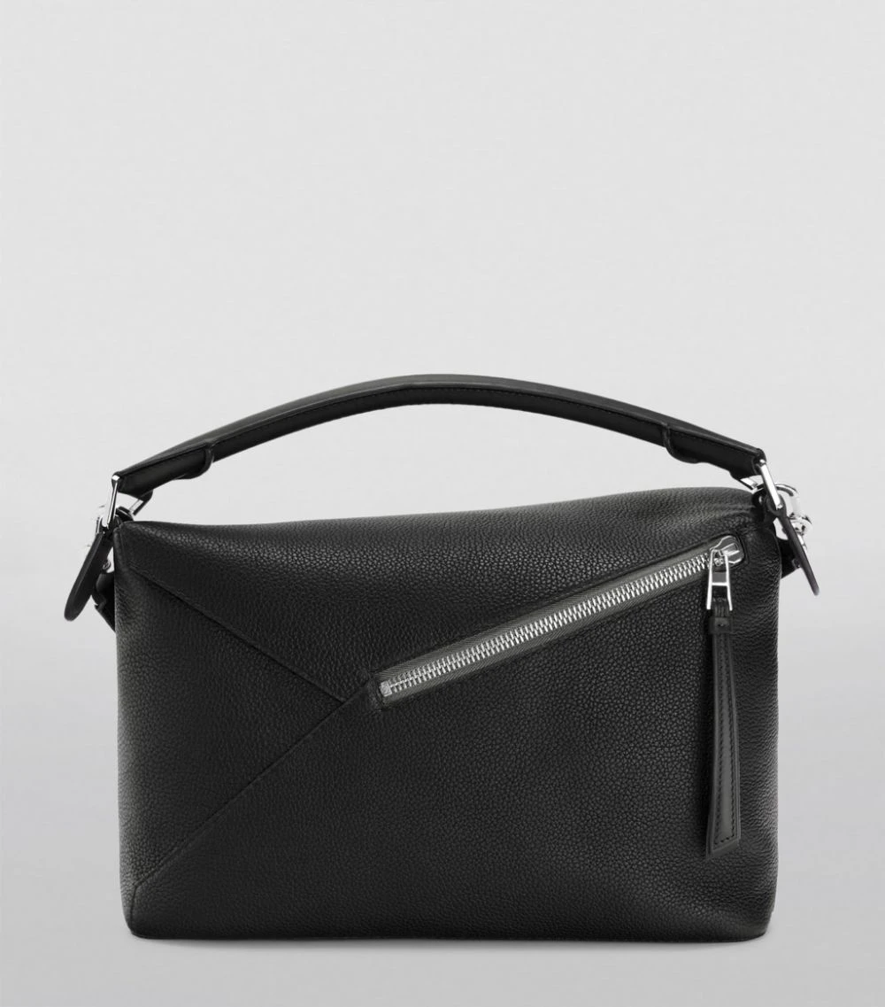 LOEWE Large Puzzle Edge Bag BLACK Holdalls 5 LOEWE Large Puzzle Edge Bag BLACK Holdalls - Image 3