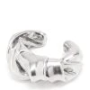 LOEWE Large Sterling Silver Twist Cuff Bangle RHODIUM Bracelets -LOEWE Sales loewe large sterling silver twist cuff bangle 17279020 35269008 1000