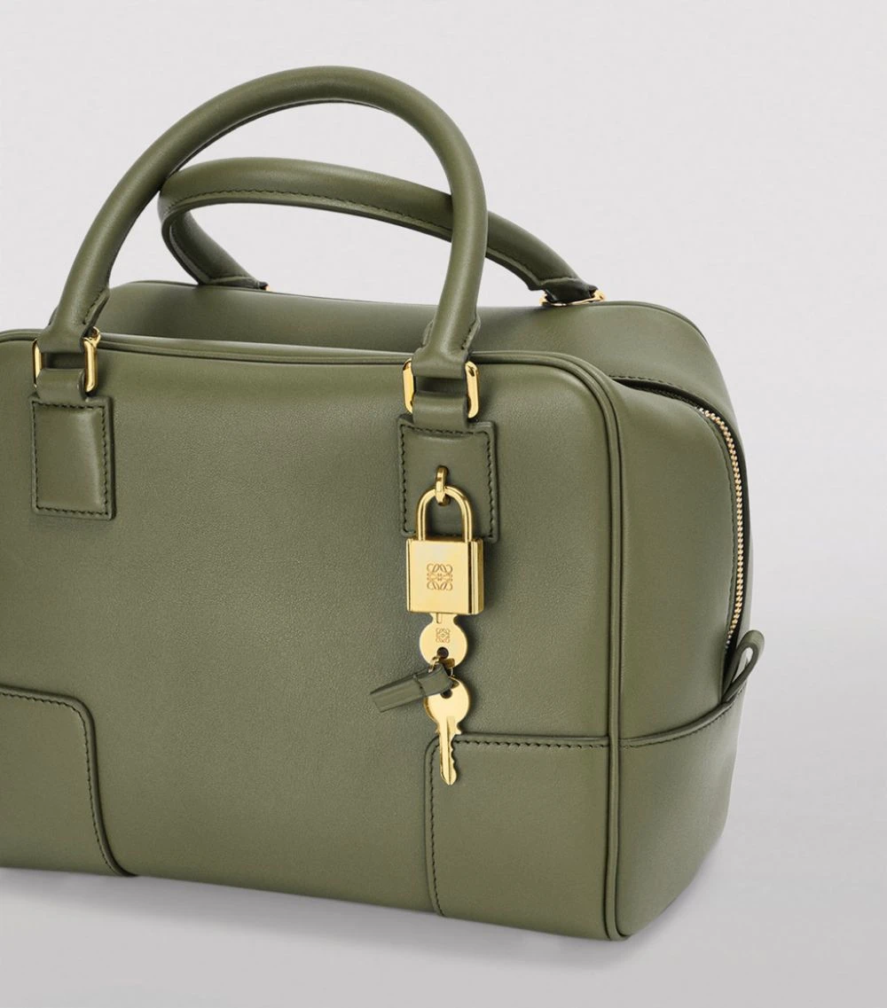 LOEWE Leather Amazona 19 Top-Handle Bag AVOCADO GREEN Top Handle Bags 9 LOEWE Leather Amazona 19 Top-Handle Bag AVOCADO GREEN Top Handle Bags - Image 7