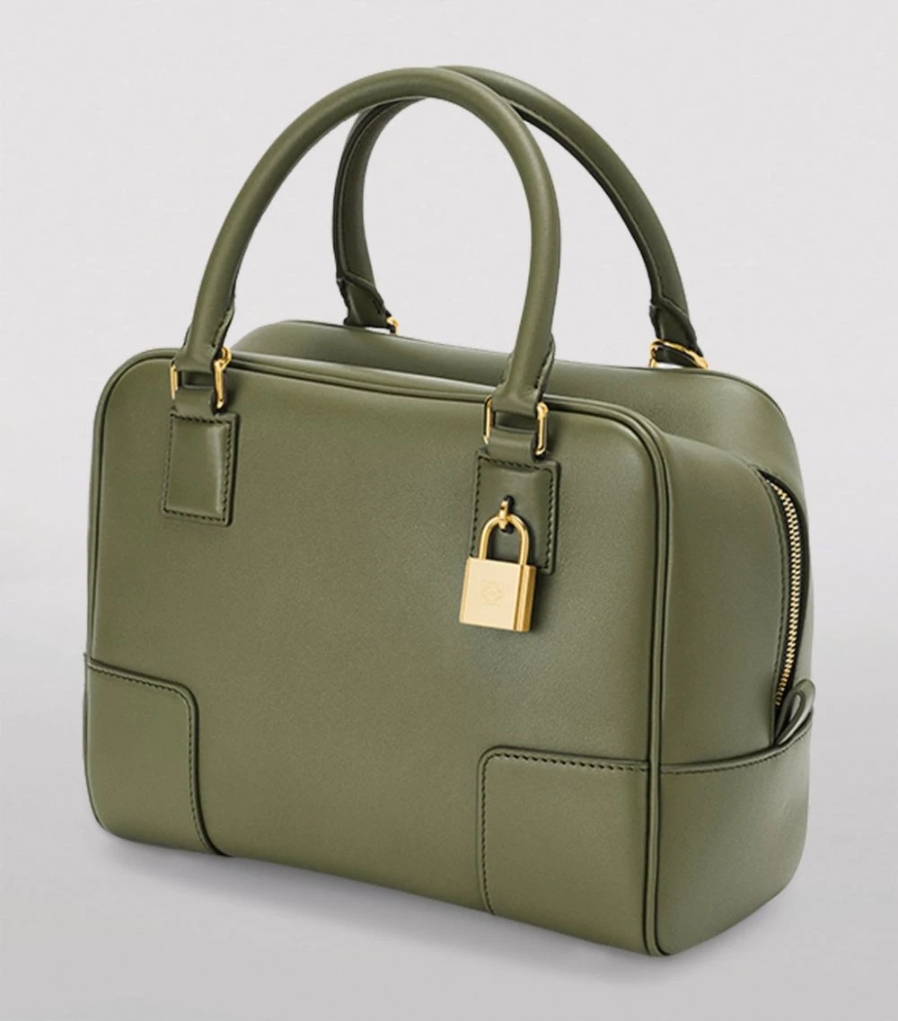 LOEWE Leather Amazona 19 Top-Handle Bag AVOCADO GREEN Top Handle Bags 4 LOEWE Leather Amazona 19 Top-Handle Bag AVOCADO GREEN Top Handle Bags - Image 2