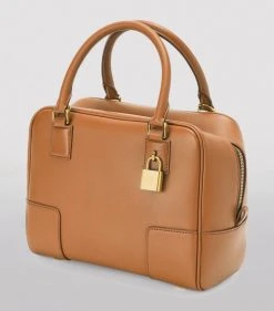 LOEWE Leather Amazona 19 Top-Handle Bag WARM DESERT Top Handle Bags 11 LOEWE Leather Amazona 19 Top-Handle Bag WARM DESERT Top Handle Bags -LOEWE Sales loewe leather amazona 19 top handle bag 17338659 35658721 1000