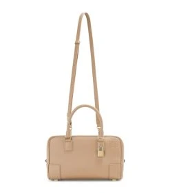 LOEWE Leather Amazona 23 Top-Handle Bag SAND Top Handle Bags