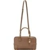 LOEWE Leather Amazona 23 Top-Handle Bag CACAO Top Handle Bags -LOEWE Sales loewe leather amazona 23 top handle bag 17583071 36920154 1000
