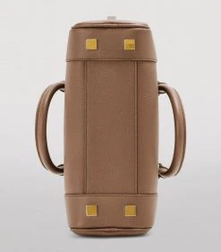 LOEWE Leather Amazona 23 Top-Handle Bag CACAO Top Handle Bags -LOEWE Sales loewe leather amazona 23 top handle bag 17583071 36920168 1000