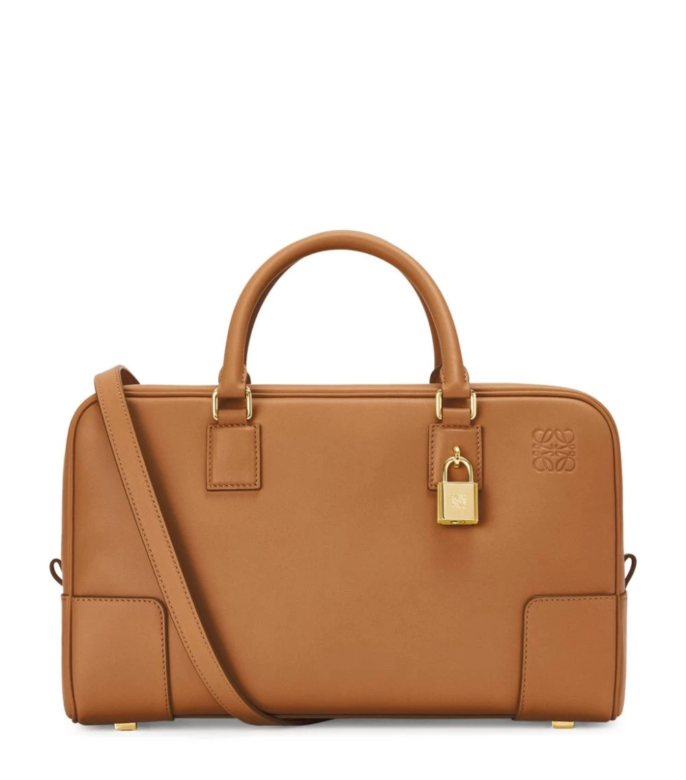 LOEWE Leather Amazona 28 Top-Handle Bag WARM DESERT Top Handle Bags 3 LOEWE Leather Amazona 28 Top-Handle Bag WARM DESERT Top Handle Bags