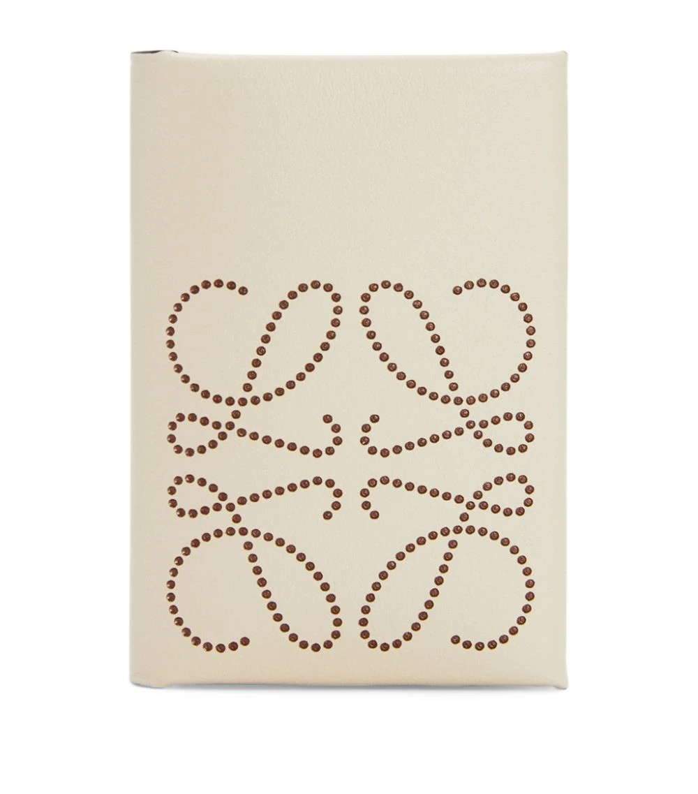 LOEWE Leather Anagram Bifold Card Holder LIGHT OAT/TAN Card Holders 3 LOEWE Leather Anagram Bifold Card Holder LIGHT OAT/TAN Card Holders