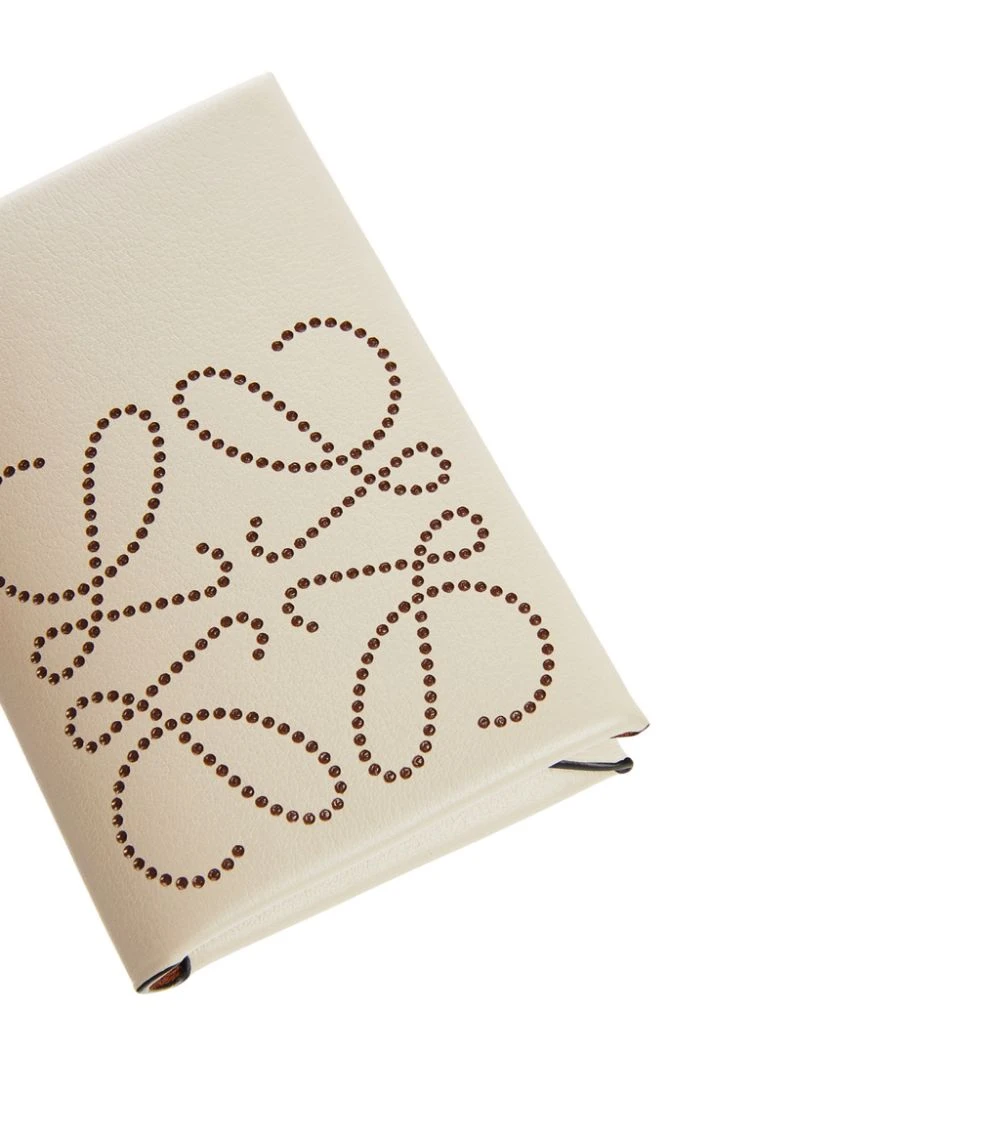 LOEWE Leather Anagram Bifold Card Holder LIGHT OAT/TAN Card Holders 5 LOEWE Leather Anagram Bifold Card Holder LIGHT OAT/TAN Card Holders - Image 3
