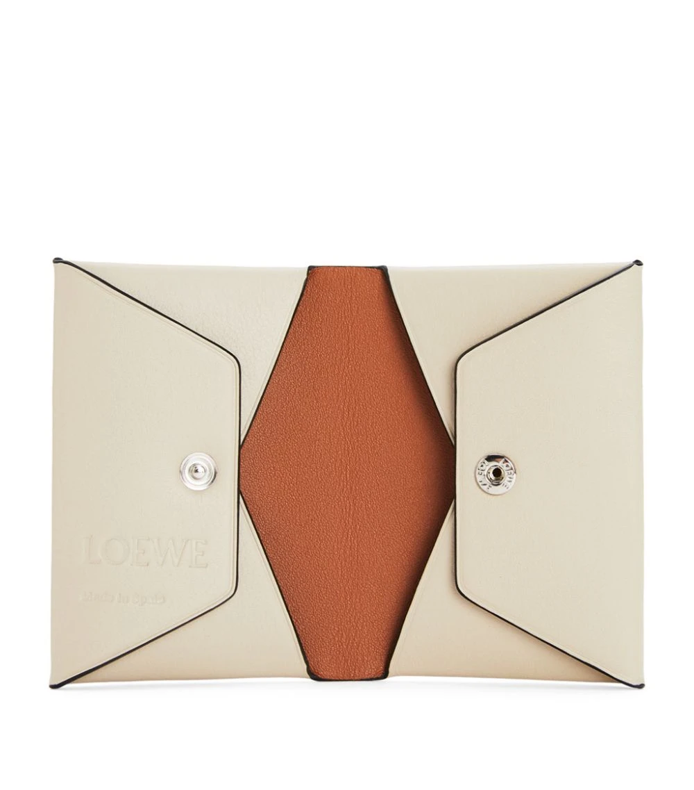 LOEWE Leather Anagram Bifold Card Holder LIGHT OAT/TAN Card Holders 6 LOEWE Leather Anagram Bifold Card Holder LIGHT OAT/TAN Card Holders - Image 4