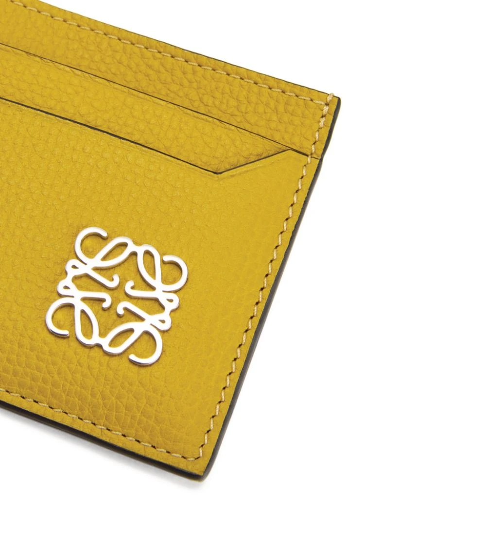 LOEWE Leather Anagram Card Holder OCHRE Card Holders 6 LOEWE Leather Anagram Card Holder OCHRE Card Holders - Image 4