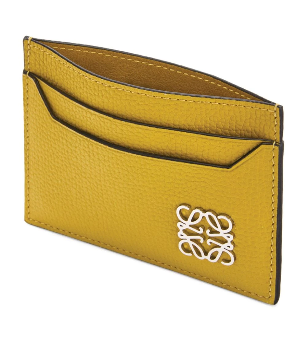LOEWE Leather Anagram Card Holder OCHRE Card Holders 4 LOEWE Leather Anagram Card Holder OCHRE Card Holders - Image 2