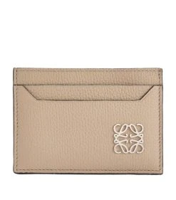 LOEWE Leather Anagram Card Holder SAND Card Holders