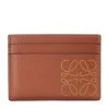 LOEWE Leather Anagram Card Holder TAN/OCHRE Card Holders 2 LOEWE Leather Anagram Card Holder TAN/OCHRE Card Holders -LOEWE Sales loewe leather anagram card holder 17062254 34100062 1000