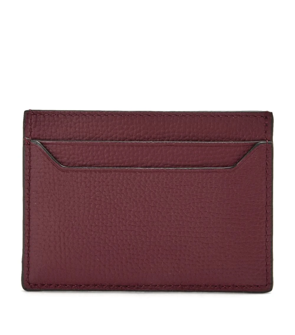 LOEWE Leather Anagram Card Holder BERRY Card Holders 4 LOEWE Leather Anagram Card Holder BERRY Card Holders - Image 2