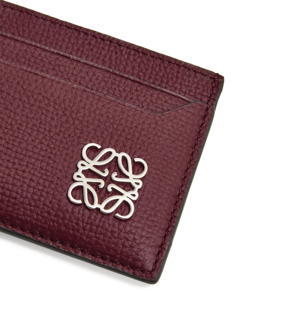 LOEWE Leather Anagram Card Holder BERRY Card Holders 6 LOEWE Leather Anagram Card Holder BERRY Card Holders - Image 4