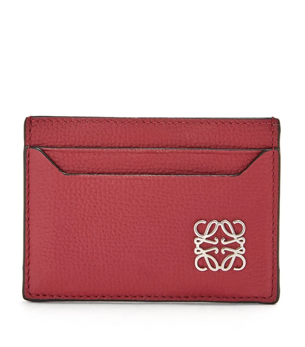 LOEWE Leather Anagram Card Holder ROUGE Card Holders 3 LOEWE Leather Anagram Card Holder ROUGE Card Holders