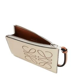 LOEWE Sales -LOEWE Sales loewe leather anagram coin card holder 16222294 31946250 1000