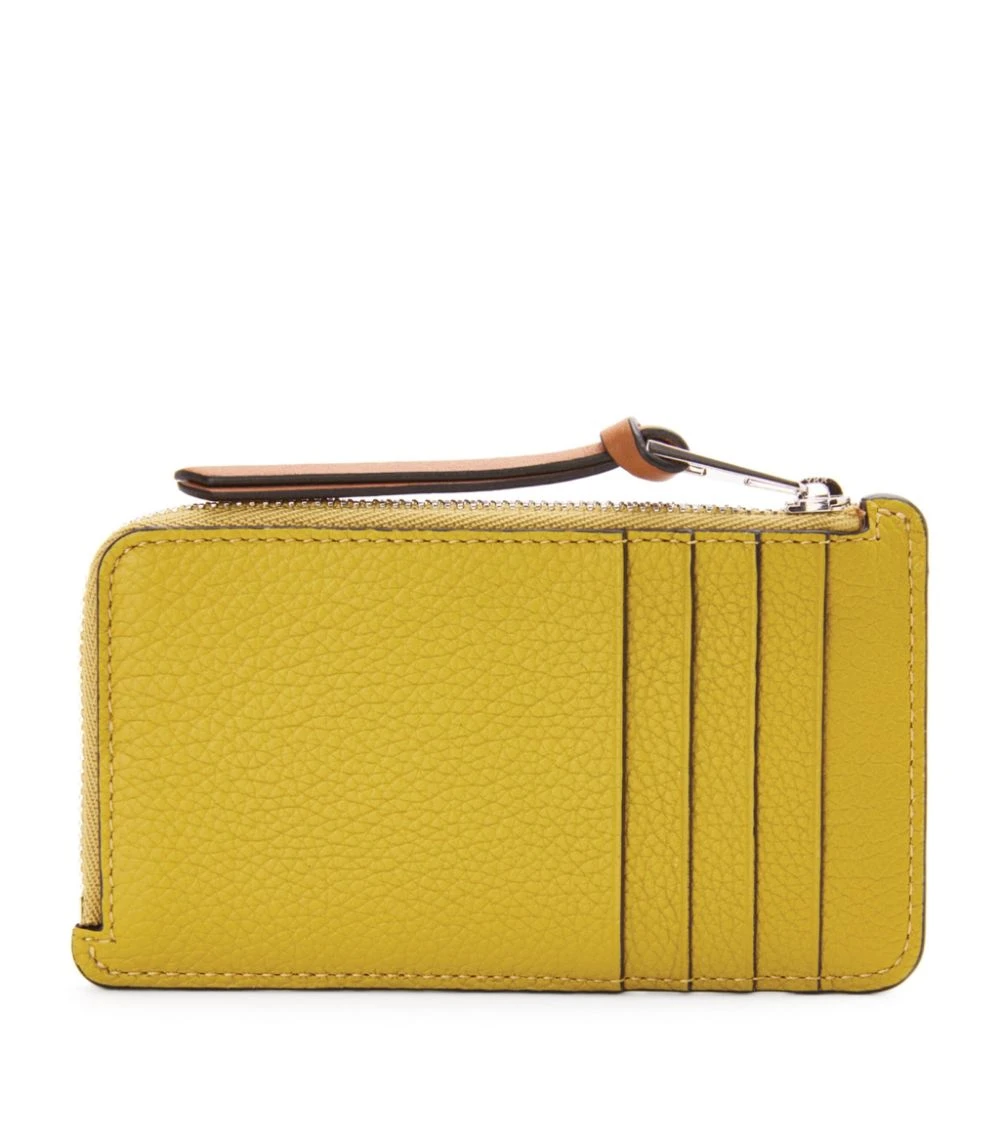 LOEWE Leather Anagram Coin Card Holder OCHRE/LIGHT OAT Card Holders 4 LOEWE Leather Anagram Coin Card Holder OCHRE/LIGHT OAT Card Holders - Image 2