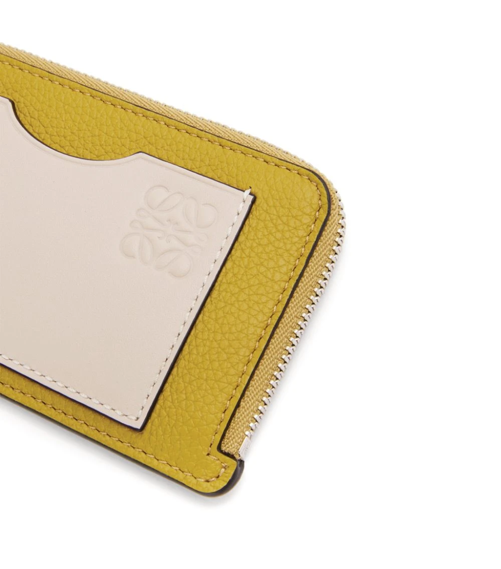 LOEWE Leather Anagram Coin Card Holder OCHRE/LIGHT OAT Card Holders 6 LOEWE Leather Anagram Coin Card Holder OCHRE/LIGHT OAT Card Holders - Image 4