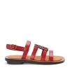 LOEWE Leather Anagram Sandals DARK RED Flat Sandals 1 LOEWE Leather Anagram Sandals DARK RED Flat Sandals -LOEWE Sales loewe leather anagram sandals 17051998 34065985 1000