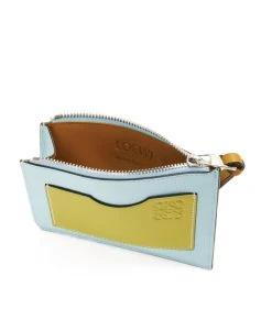 LOEWE Leather Anagram Square Card Holder CRYSTAL BLUE/LIME Card Holders 8 LOEWE Leather Anagram Square Card Holder CRYSTAL BLUE/LIME Card Holders -LOEWE Sales loewe leather anagram square card holder 17582270 36548345 1000