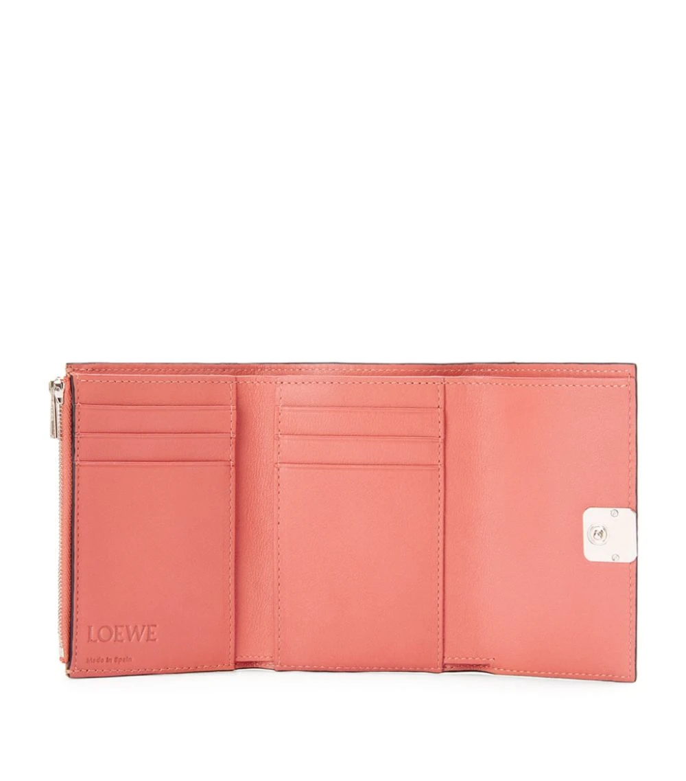 LOEWE Leather Anagram Vertical Wallet PINK TULIP Wallets 5 LOEWE Leather Anagram Vertical Wallet PINK TULIP Wallets - Image 3