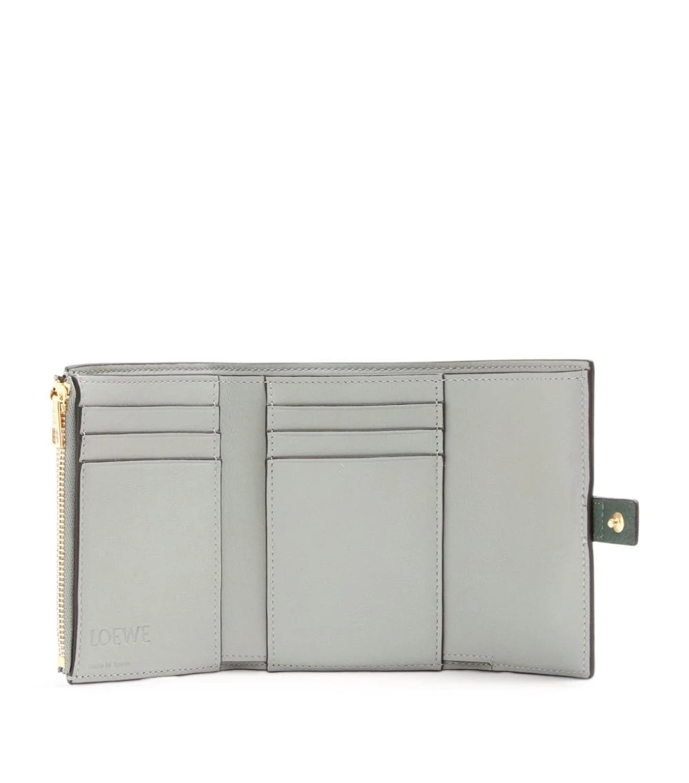 LOEWE Leather Anagram Vertical Wallet VINTAGE KHAKI/LIME Y Wallets 5 LOEWE Leather Anagram Vertical Wallet VINTAGE KHAKI/LIME Y Wallets - Image 3