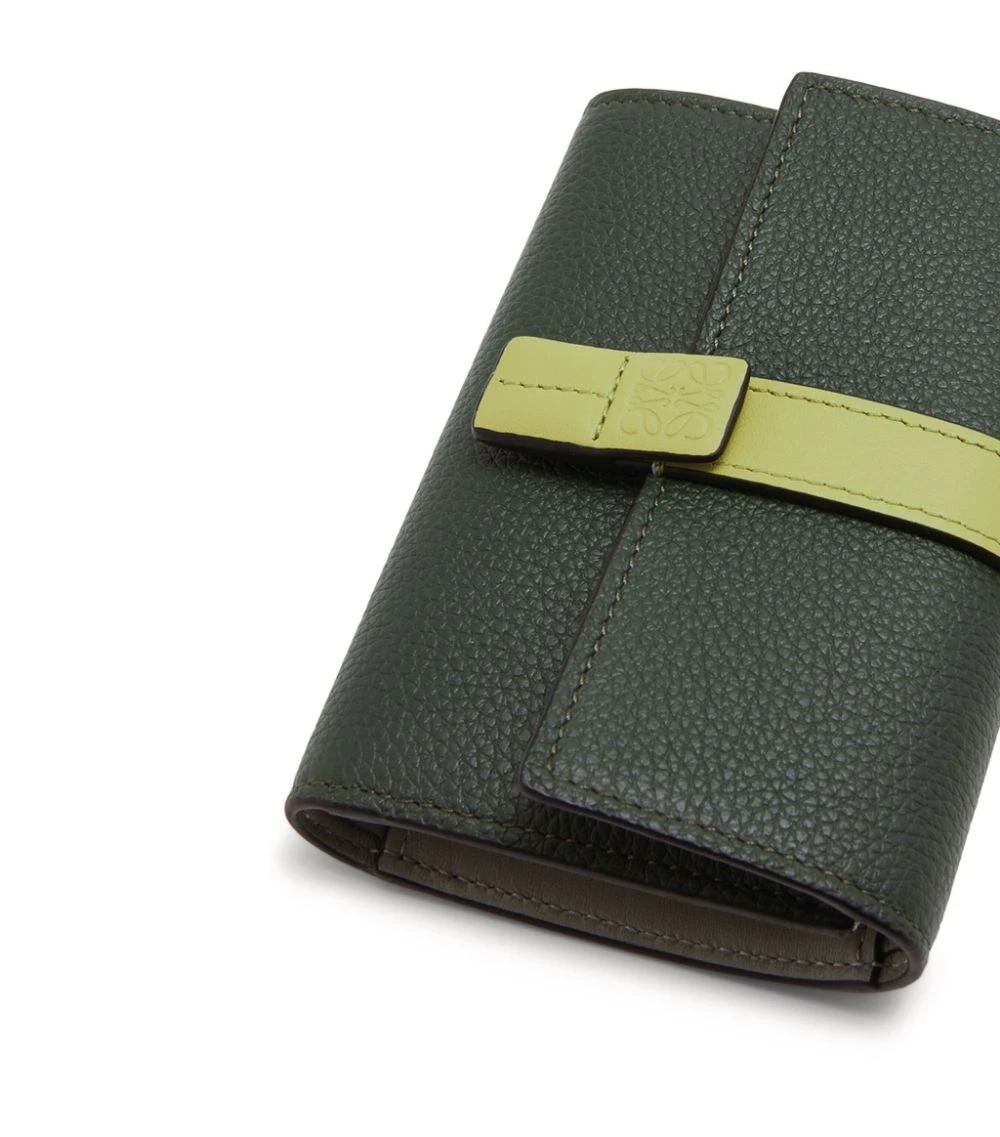 LOEWE Leather Anagram Vertical Wallet VINTAGE KHAKI/LIME Y Wallets 7 LOEWE Leather Anagram Vertical Wallet VINTAGE KHAKI/LIME Y Wallets - Image 5