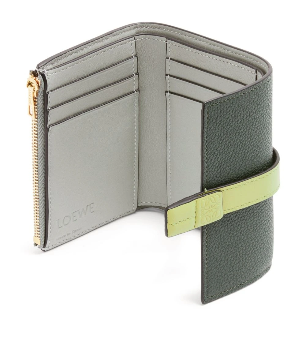 LOEWE Leather Anagram Vertical Wallet VINTAGE KHAKI/LIME Y Wallets 6 LOEWE Leather Anagram Vertical Wallet VINTAGE KHAKI/LIME Y Wallets - Image 4