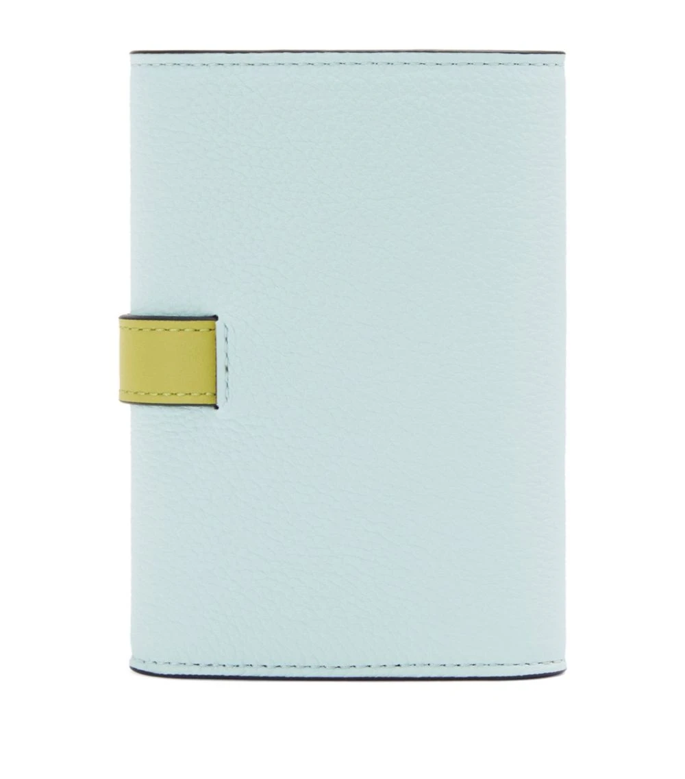 LOEWE Leather Anagram Vertical Wallet CRYSTAL BLUE/LIME Wallets 4 LOEWE Leather Anagram Vertical Wallet CRYSTAL BLUE/LIME Wallets - Image 2