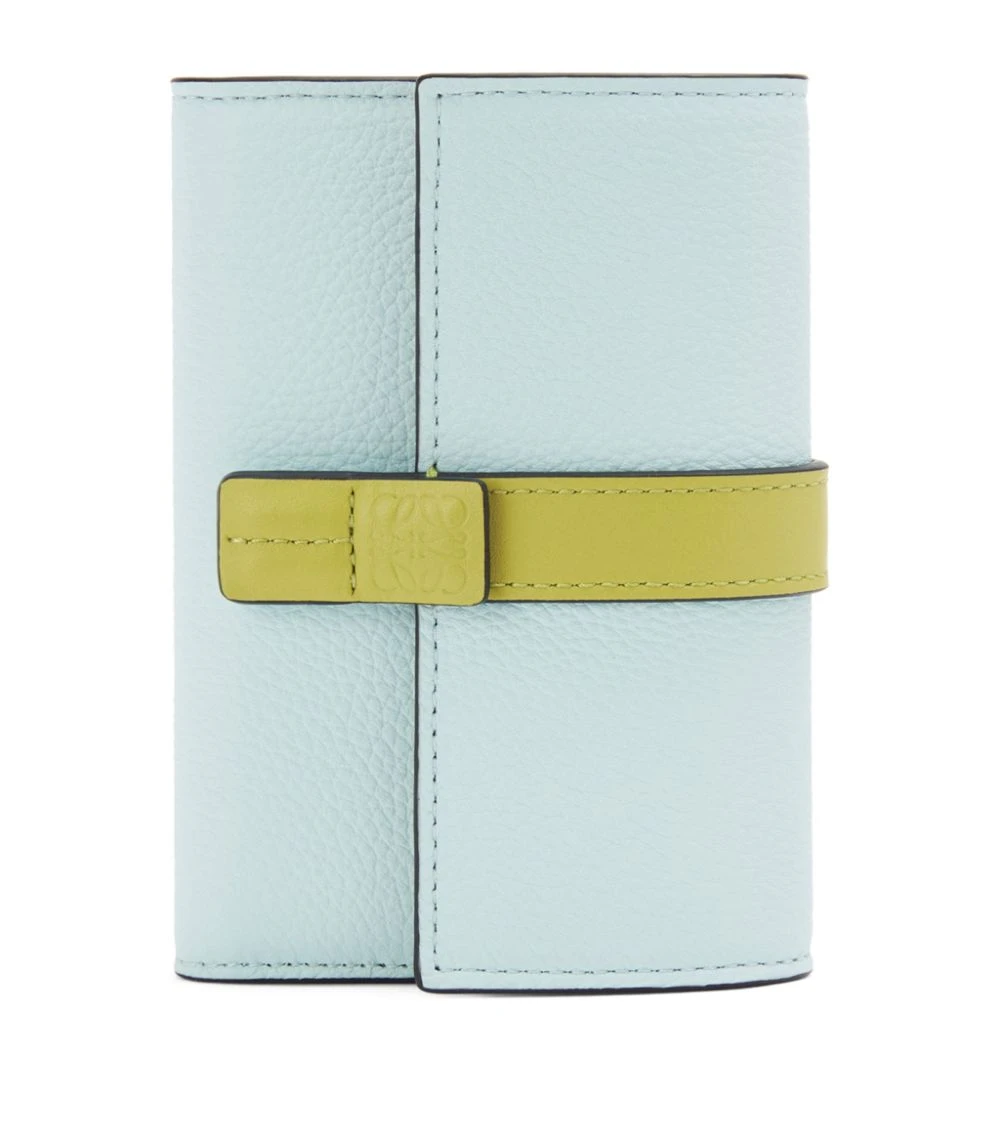 LOEWE Leather Anagram Vertical Wallet CRYSTAL BLUE/LIME Wallets 3 LOEWE Leather Anagram Vertical Wallet CRYSTAL BLUE/LIME Wallets