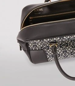 LOEWE Leather and Canvas Amazona 28 Top-Handle Bag NAVY/BLACK Top Handle Bags 12 LOEWE Leather and Canvas Amazona 28 Top-Handle Bag NAVY/BLACK Top Handle Bags -LOEWE Sales loewe leather and canvas amazona 28 top handle bag 17327154 35607760 1000