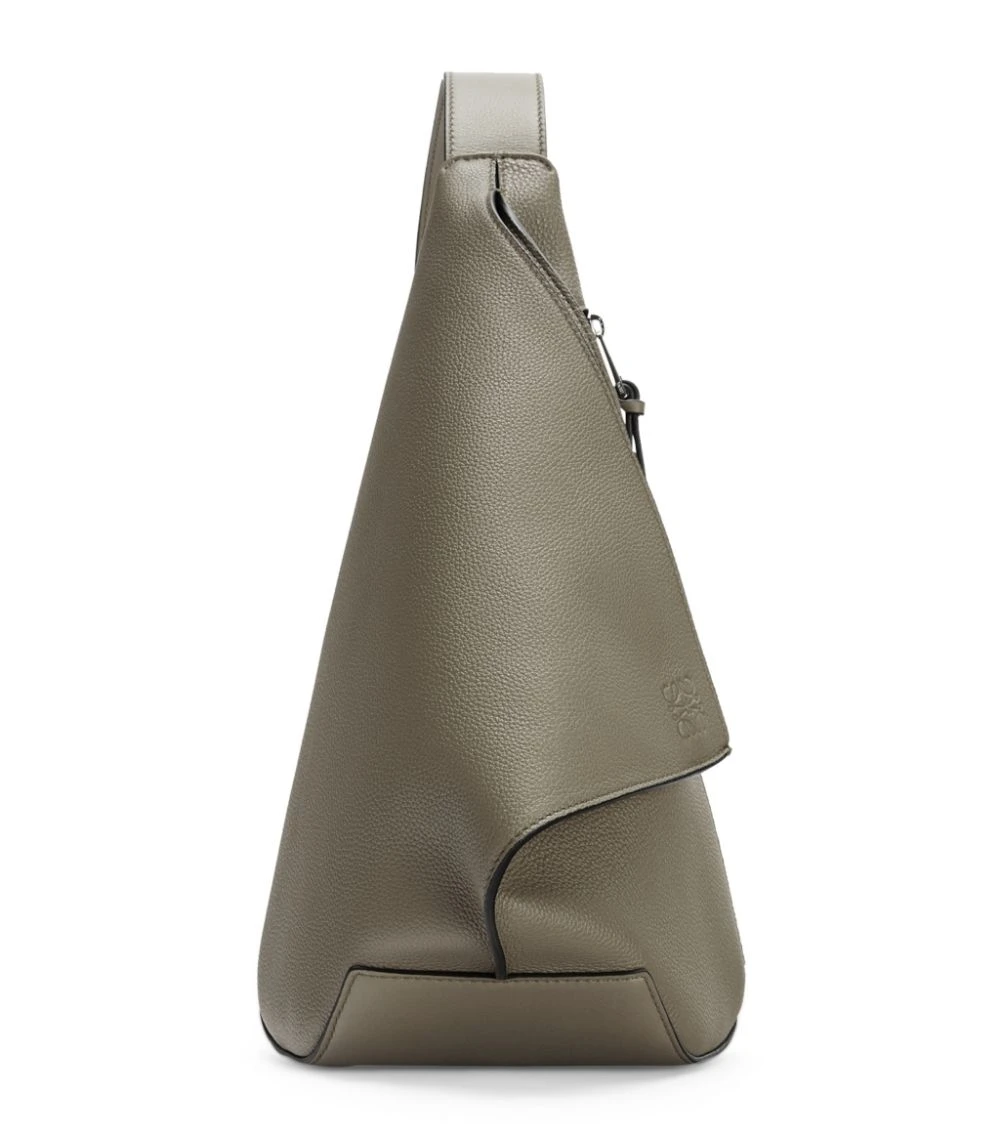 LOEWE Leather Anton Sling Cross-Body Bag DARK MOSS Messenger Bags 3 LOEWE Leather Anton Sling Cross-Body Bag DARK MOSS Messenger Bags