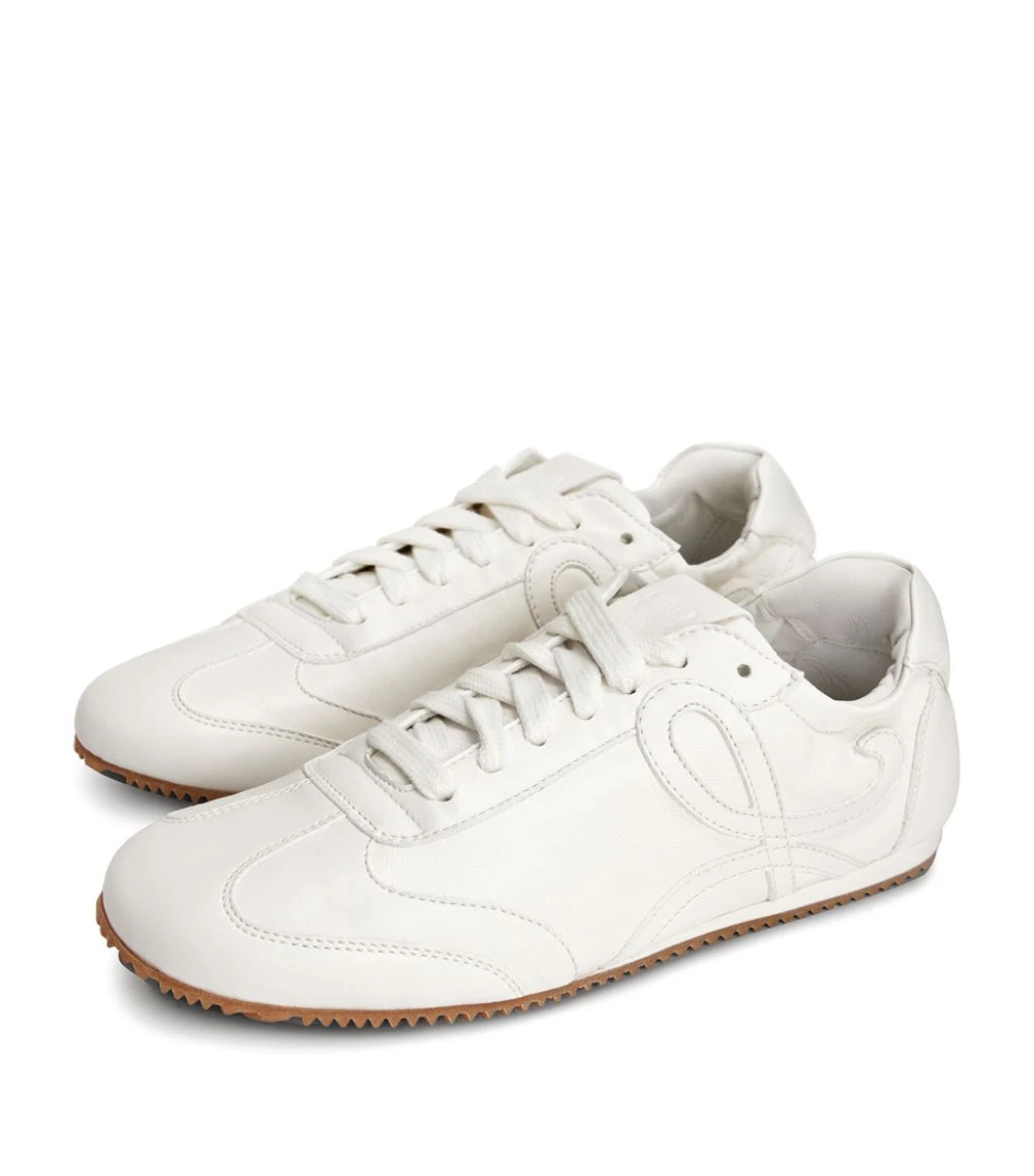 LOEWE Leather Ballet Runner Sneakers SOFT WHITE Low-Top Sneakers 3 LOEWE Leather Ballet Runner Sneakers SOFT WHITE Low-Top Sneakers