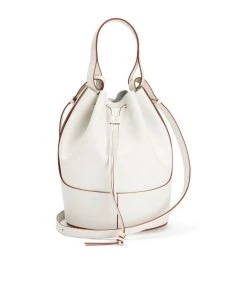 LOEWE Leather Balloon Bag SOFT WHITE Shoulder Bags
