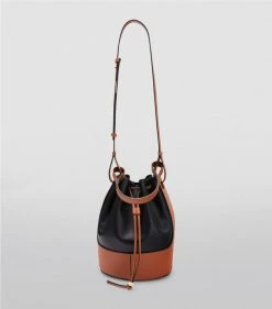 LOEWE Leather Balloon Bag BLACK/TAN Bucket Bags 13 LOEWE Leather Balloon Bag BLACK/TAN Bucket Bags -LOEWE Sales loewe leather balloon bag 15768173 28611626 1000