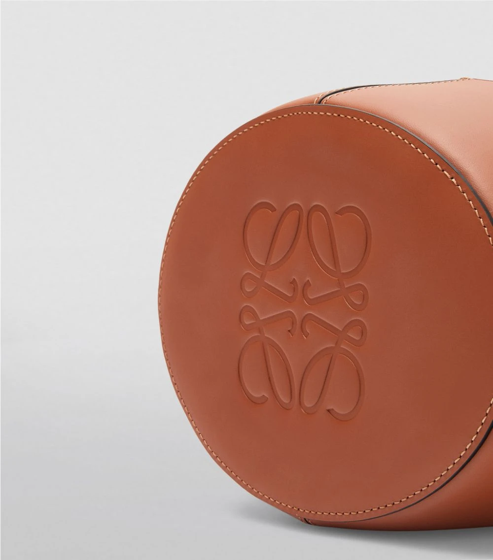 LOEWE Leather Balloon Bag BLACK/TAN Bucket Bags 8 LOEWE Leather Balloon Bag BLACK/TAN Bucket Bags - Image 6