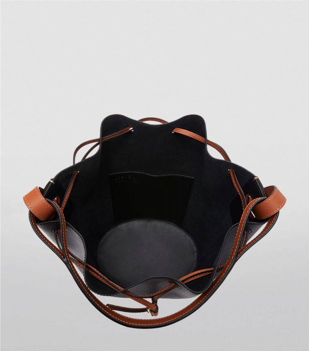LOEWE Leather Balloon Bag BLACK/TAN Bucket Bags 7 LOEWE Leather Balloon Bag BLACK/TAN Bucket Bags - Image 5