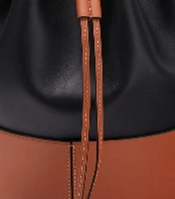 LOEWE Leather Balloon Bag BLACK/TAN Bucket Bags 17 LOEWE Leather Balloon Bag BLACK/TAN Bucket Bags -LOEWE Sales loewe leather balloon bag 15768173 28613448 1000