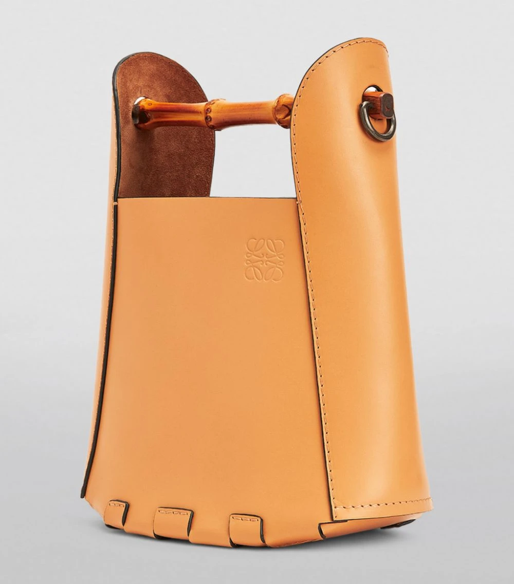 LOEWE Leather Bamboo Bucket Bag HONEY Bucket Bags 5 LOEWE Leather Bamboo Bucket Bag HONEY Bucket Bags - Image 3