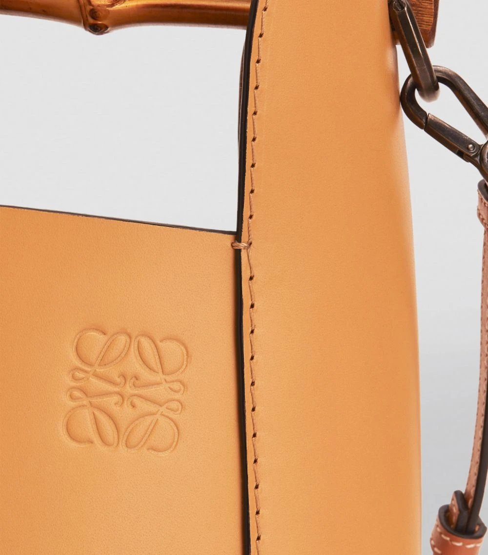 LOEWE Leather Bamboo Bucket Bag HONEY Bucket Bags 7 LOEWE Leather Bamboo Bucket Bag HONEY Bucket Bags - Image 5