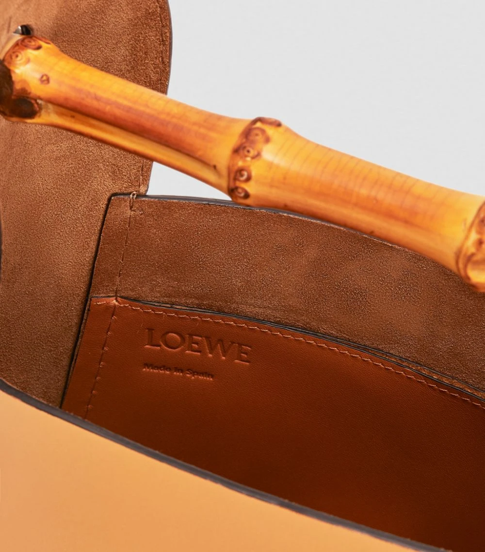 LOEWE Leather Bamboo Bucket Bag HONEY Bucket Bags 6 LOEWE Leather Bamboo Bucket Bag HONEY Bucket Bags - Image 4