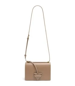 LOEWE Leather Barcelona Cross-Body Bag MINK COLOR Camera Bags